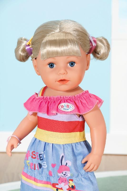 Starší sestřička BABY born blondýnka 43 cm + dárek zdarma