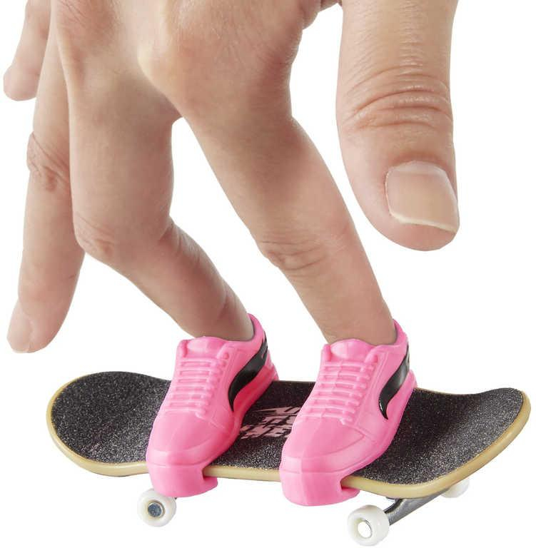 MATTEL HOT WHEELS Fingerboard set skateboard + 1 pár bot různé druhy
