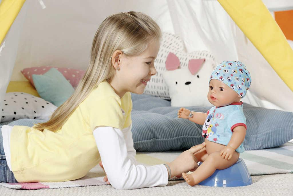 ZAPF CREATION Baby Born panenka miminko chlapeček kouzelný dudlík s funkcemi