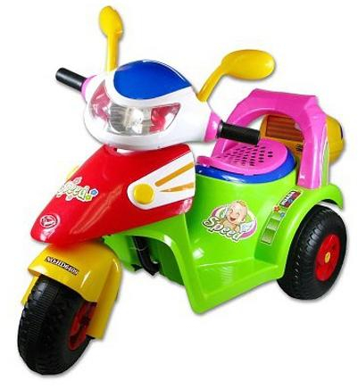Motorka (skutr) na baterie elektrické vozítko pro děti světlo, zvuk AKCE!