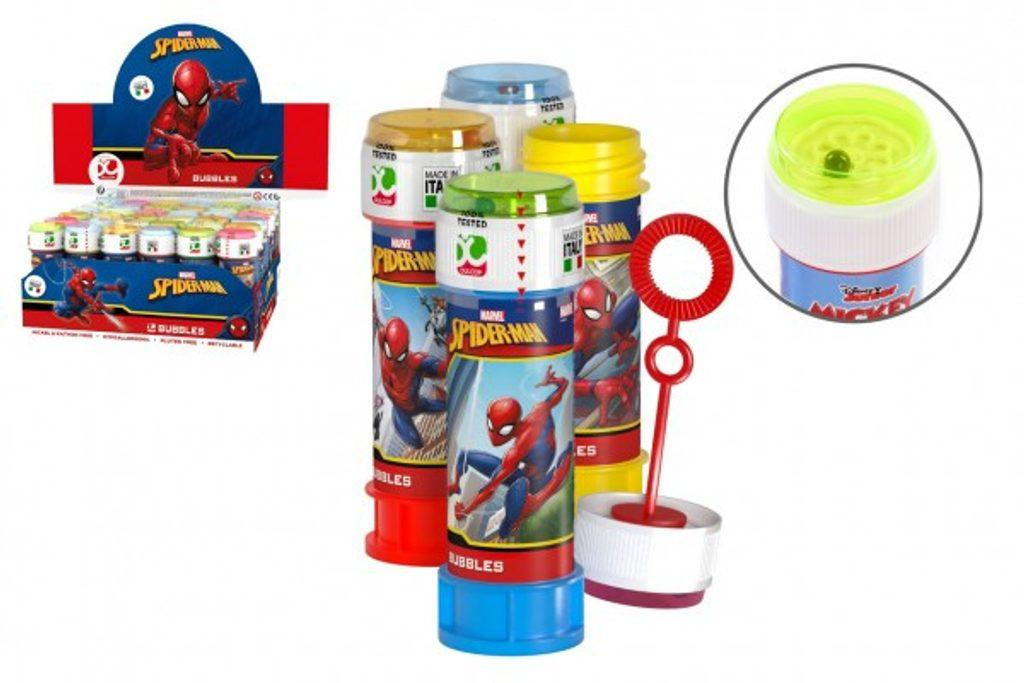 Bublifuk 60ml Spider-Man 11,5cm 4 barvy 36ks v boxu