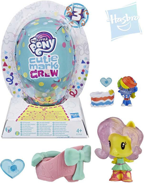 HASBRO MLP My Little Pony Cutie Mark set zvířátko v balónku s doplňky plast