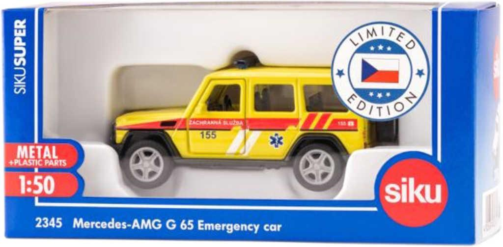 SIKU Super auto Ambulance Mercedes AMG G65 model kov CZ 2345