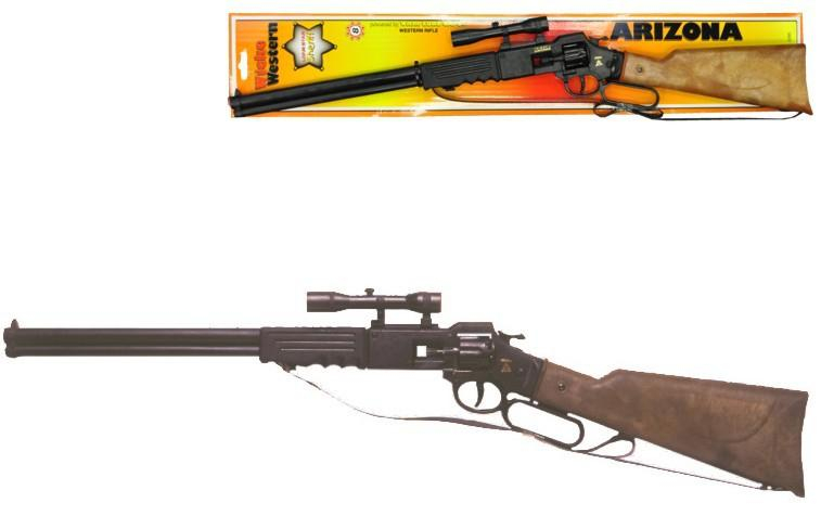 Puška dětská na kapsle (kapslovka) Arizona 64 cm 8" na kartě