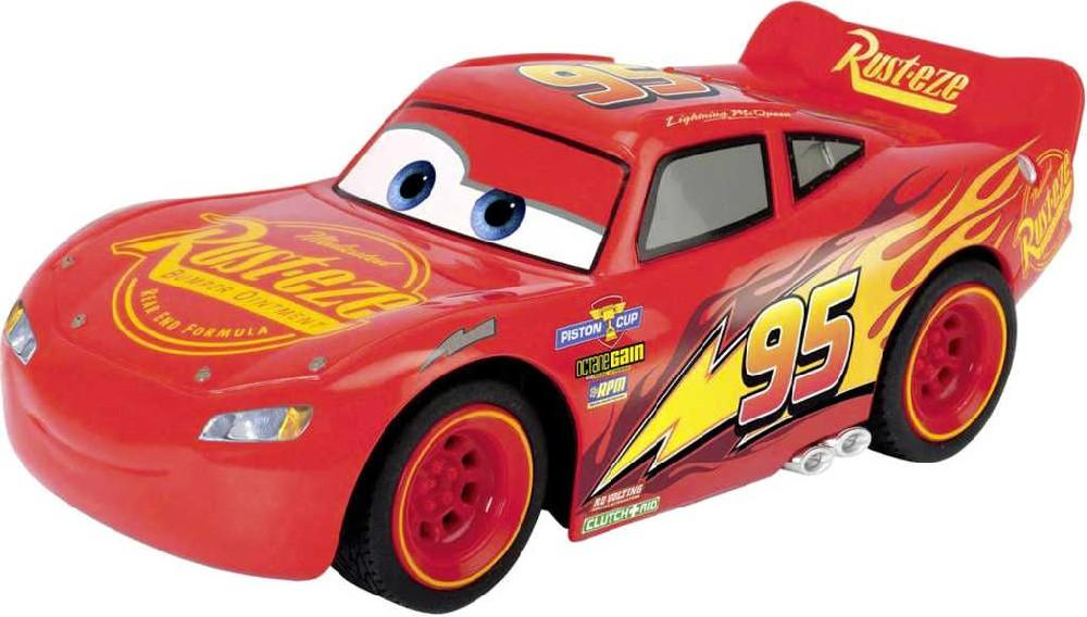 DICKIE RC Autíčko Blesk McQueen Auta 3 (Cars) 14cm 1:32 na dálkové ovládání 27MHz plast