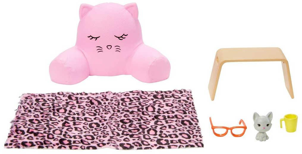 MATTEL BRB Barbie herní set zvířátko mazlíček s doplňky v krabici