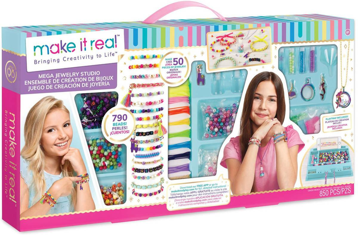 MAKE IT REAL Šperkové studio kreativní set výroba náramků a náhrdelníků
