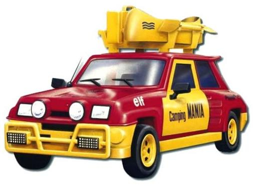 MONTI SYSTÉM 15 Auto Renault 5 CAMPING stavebnice MS15 0105-15