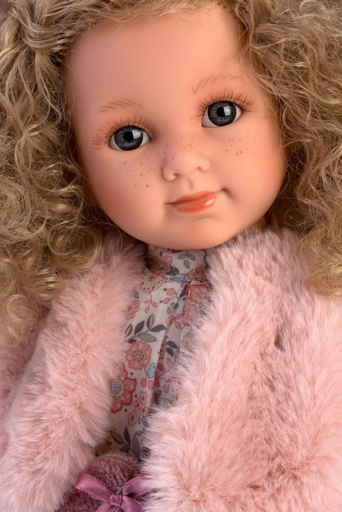 Llorens 53533 ELENA - realistická panenka s měkkým látkovým tělem - 35 cm