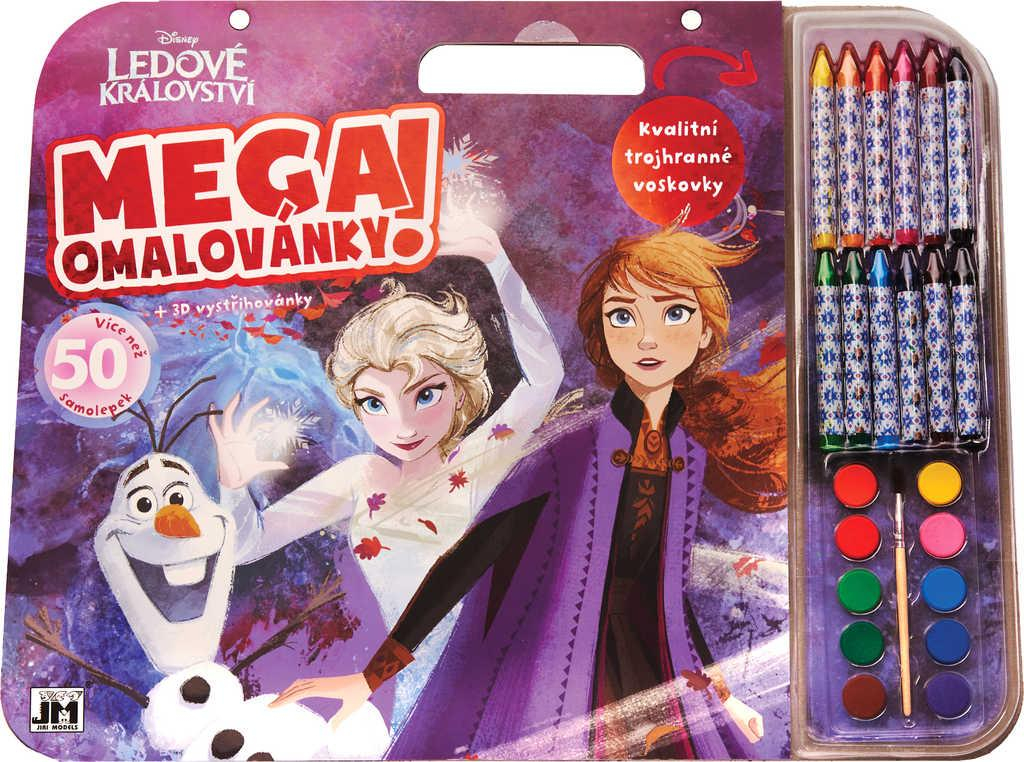 JIRI MODELS Mega omalovánkový set Frozen 2 s voskovkami a barvičkami