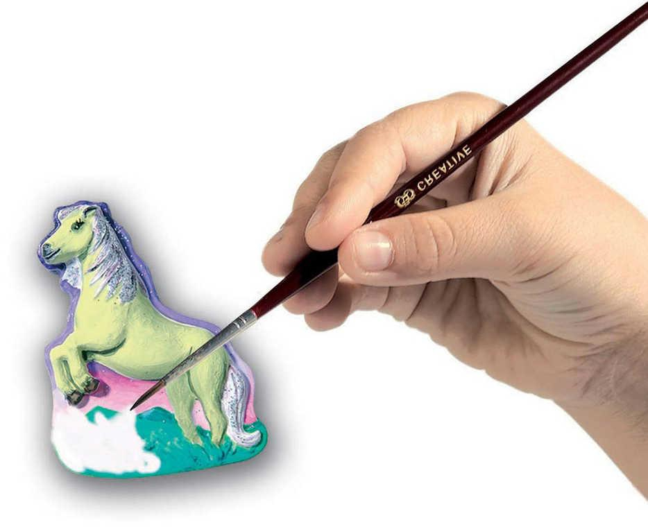 SES CREATIVE Koně odlévání a malování kreativní set se sádrou a doplňky