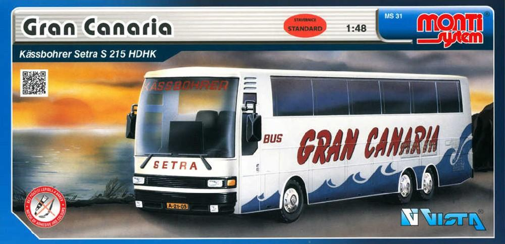 SEVA Monti System 31 Auto Bus Setra GRAND CANARIA MS31 0108-31