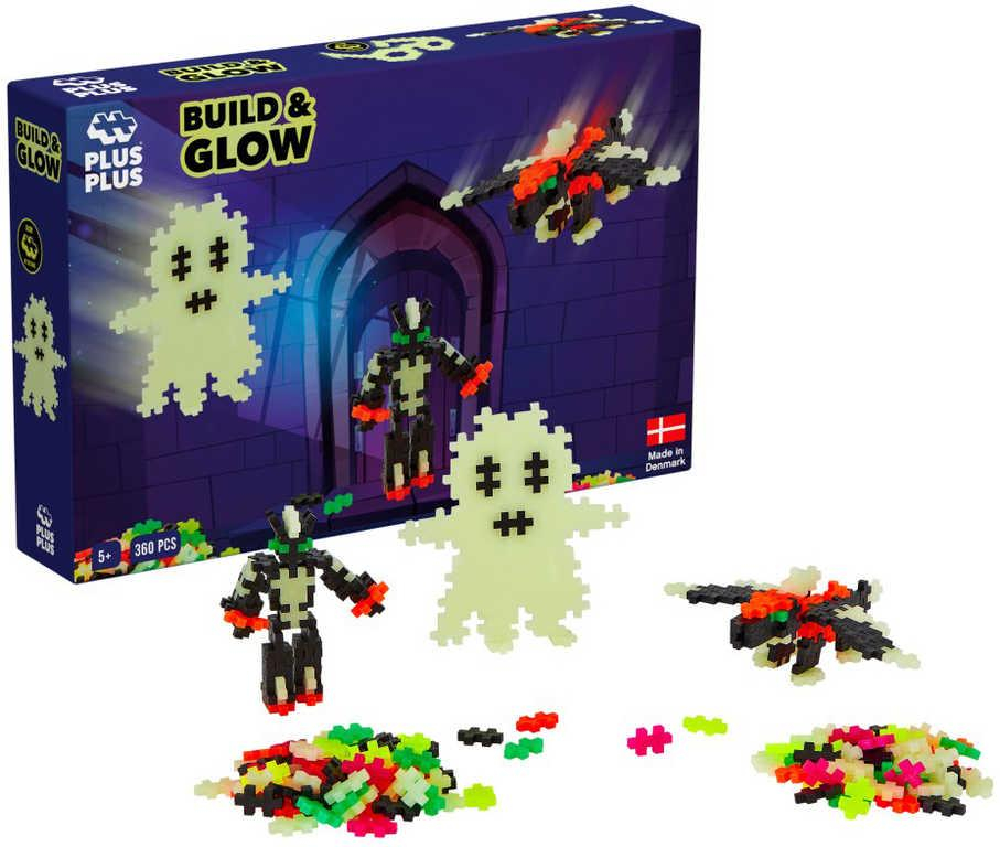 EP Line Plus-Plus Build and Glow stavebnice svítící ve tmě 360 dílků