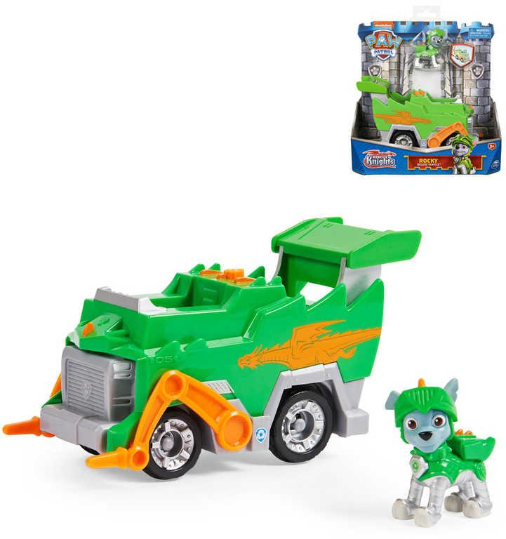 SPIN MASTER Auto rytířské Tlapková Patrola set s figurkou Rocky plast