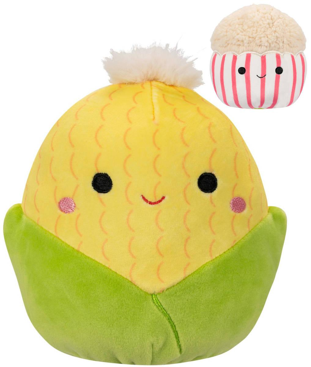 PLYŠ Squishmallows Kukuřice Conrad a popcorn Arnel 2v1 *PLYŠOVÉ HRAČKY*