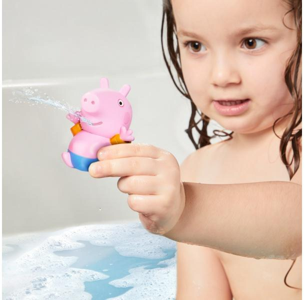 TOOMIES - Prasátko Peppa Pig, maminka a Tom - stříkající hračky do vody