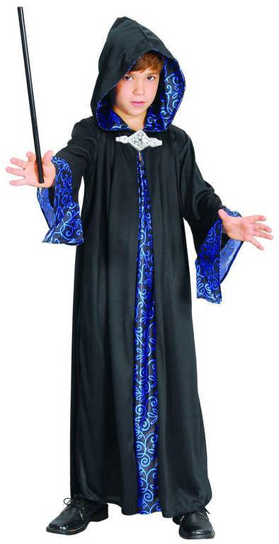 KARNEVAL Šaty Kouzelník vel. M (120-130 cm) 5-9 let KOSTÝM