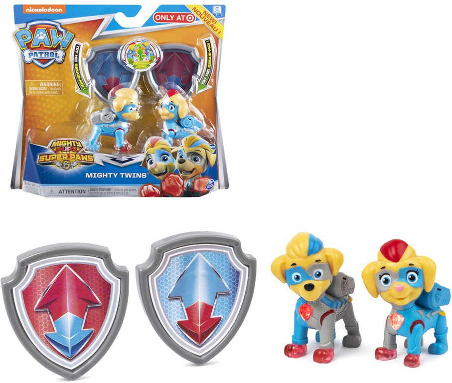 SPIN MASTER Paw Patrol (Tlapková Patrola) Set dvojčata svítící na baterie Světlo