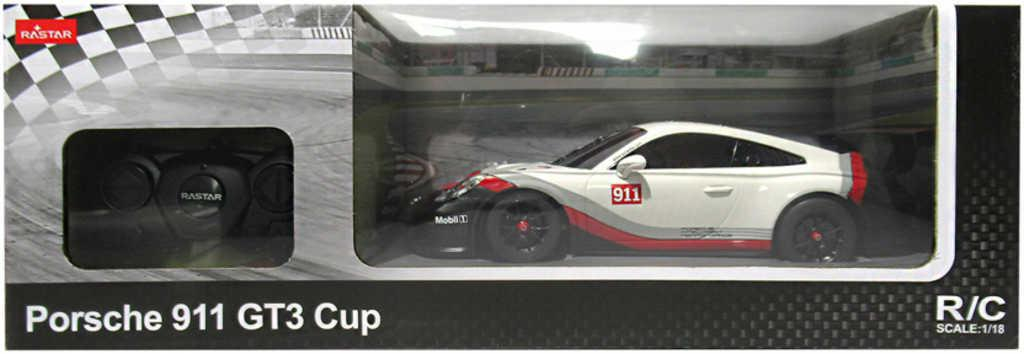 RC Auto Porsche 911 GT3 CUP na vysílačku 1:28 na baterie