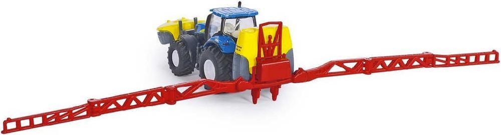 SIKU Traktor New Holland modrý s rozprašovačem 1:87 model kov 1799