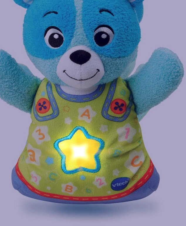 Vtech PLYŠ Baby usínáček medvídek mluví s melodiemi na baterie CZ Světlo Zvuk
