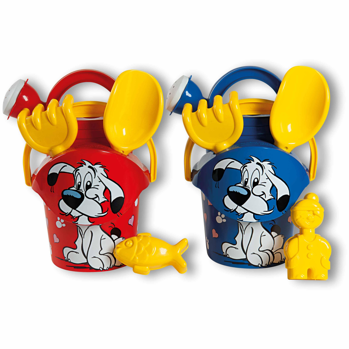 Androni (11-1274-0AST-2) Sada na písek Asterix s konvičkou - malá - modrá