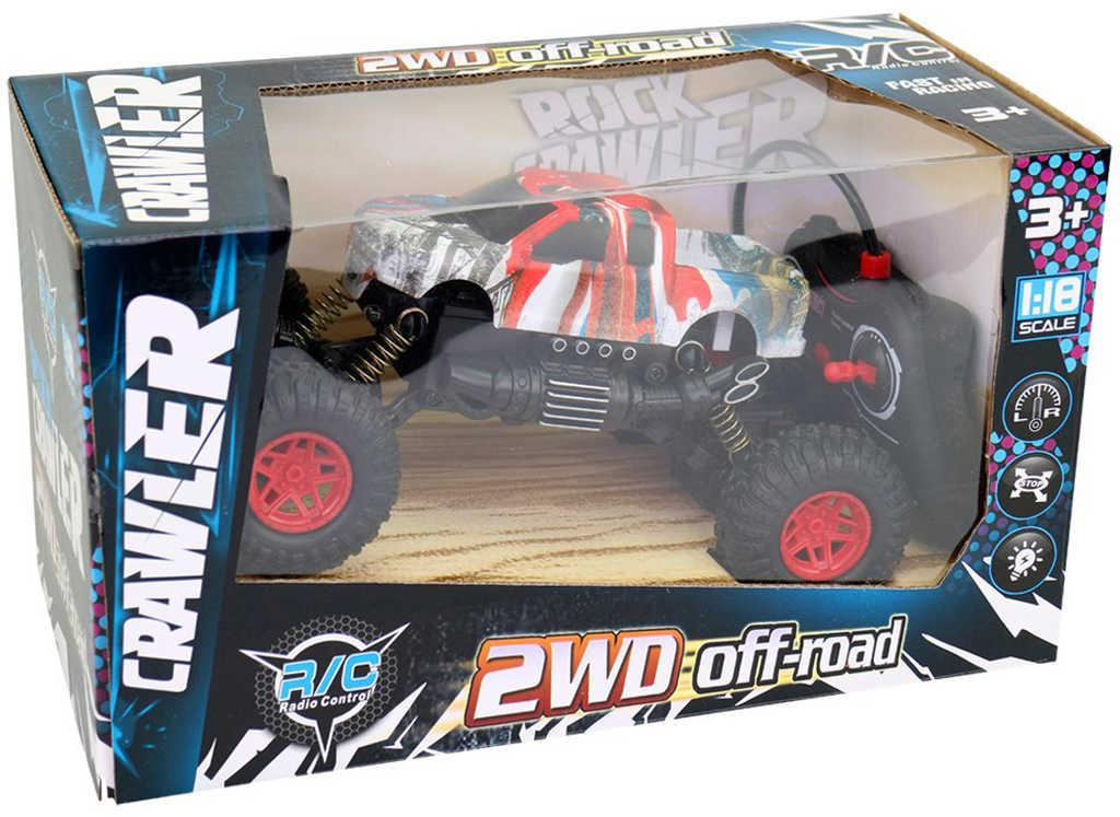 RC Auto off-road na vysílačku 27MHz 24cm na baterie Světlo