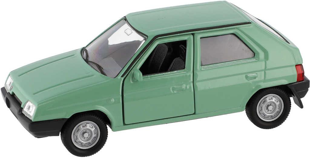 WELLY Auto model Škoda Favorit kov 11cm volný chod 1:34 různé barvy