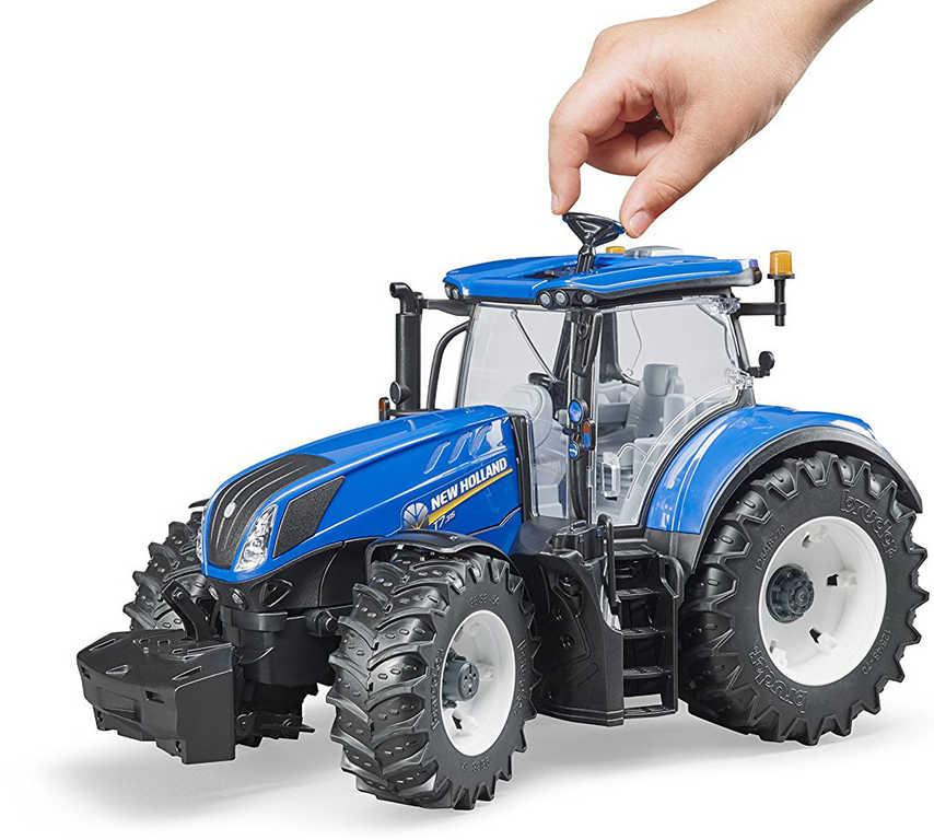 BRUDER 03120 Traktor New Holland T7.315 modrý model 1:16 plast