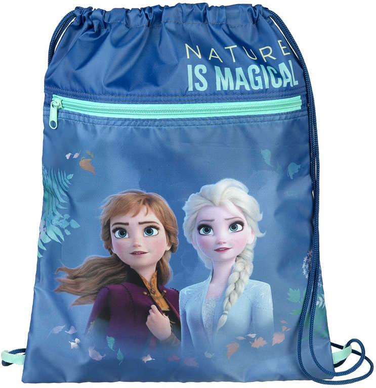Sáček na bačkory Ledové Království 2 (Frozen) 32x41cm pytlík na přezůvky