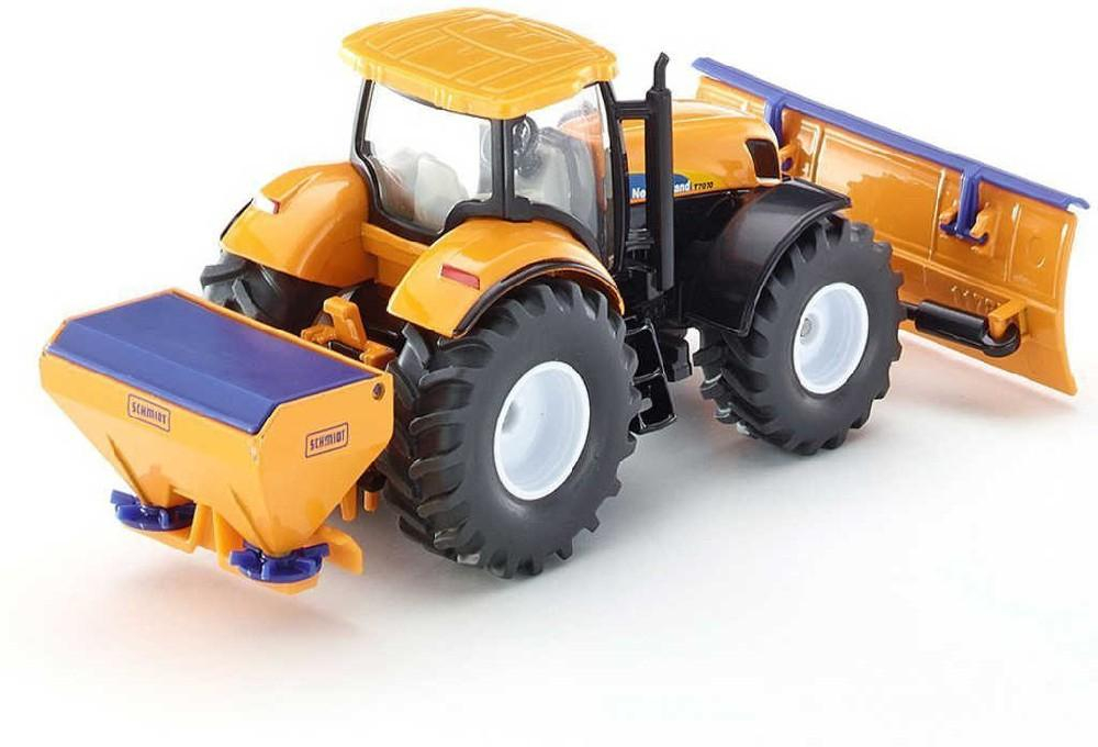 SIKU Traktor New Holland sypač s přední radlicí 1:50 model kov 2940
