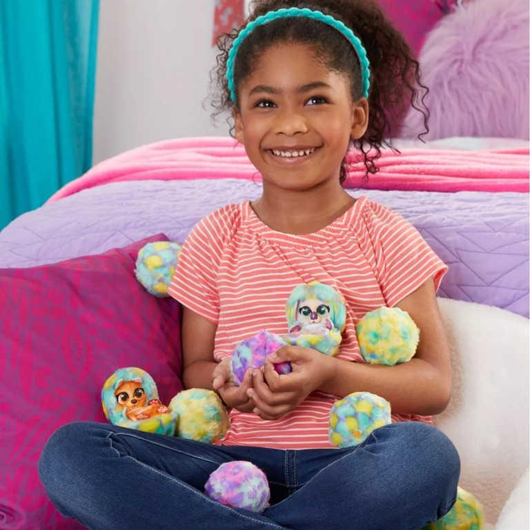 HASBRO FurReal Rollies Tajemní mazlíčci huňaté zvířátko s překvapením na baterie Zvuk