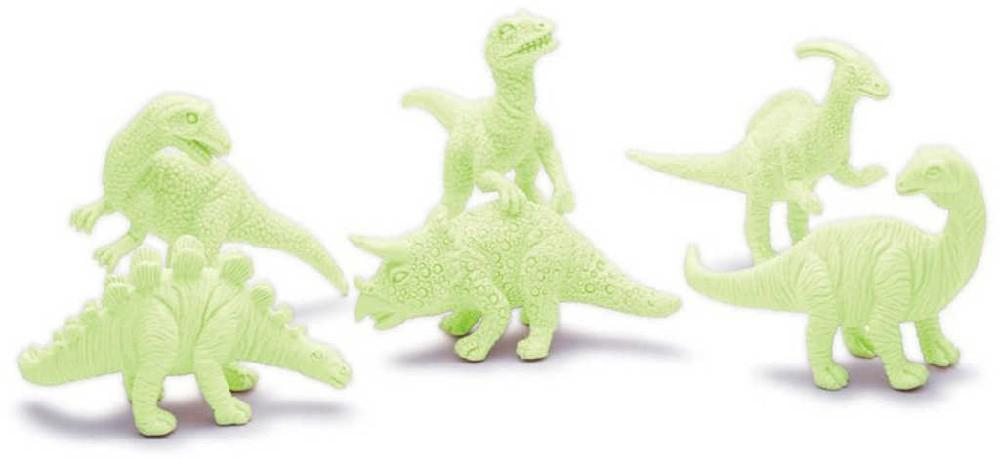 MAC TOYS Kostra dinosaurus fosfororeskující ve vajíčku svítí ve tmě