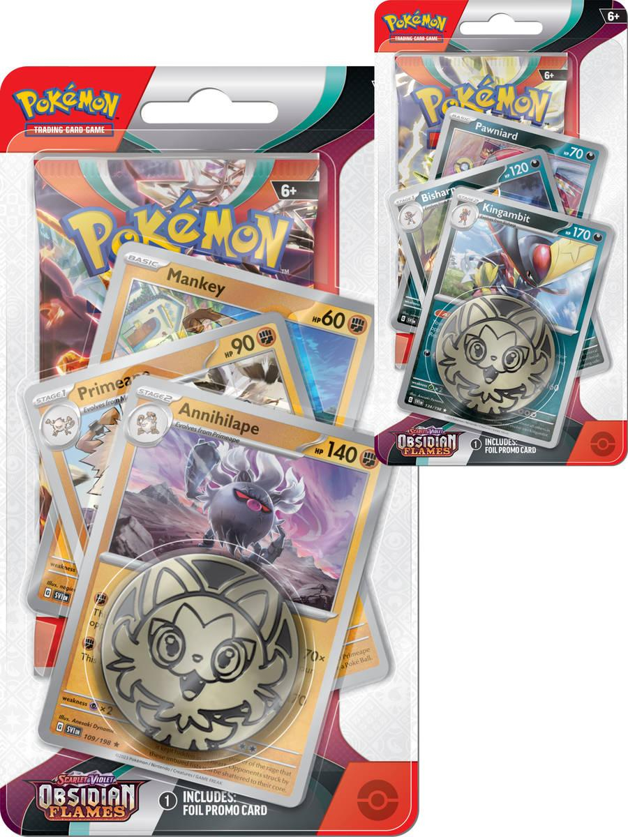 ADC Pokémon TCG SV03 Obsidian Flames Premium Checklane blister booster