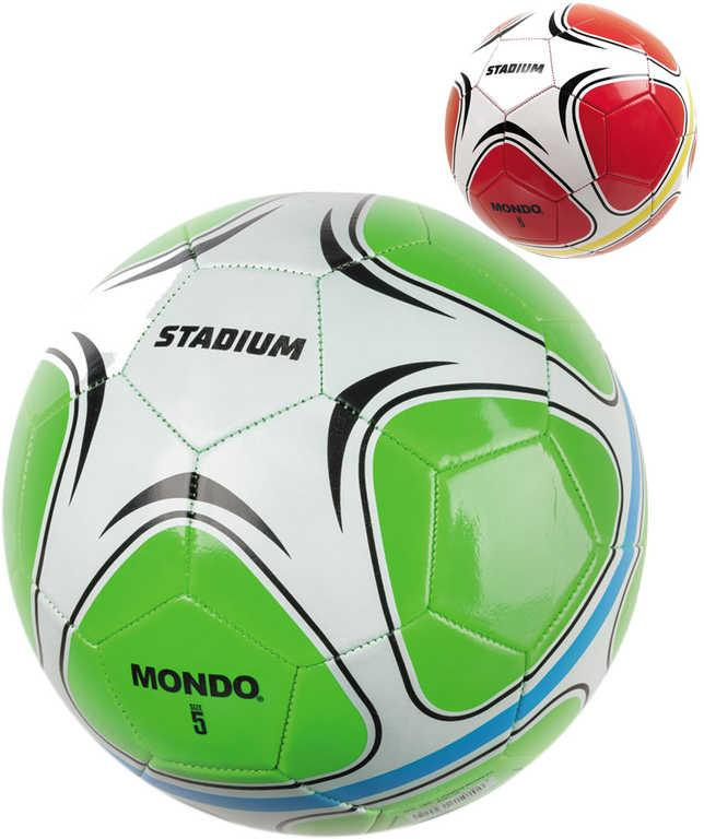 MONDO Míč kopací Stadium vel. 5 balon na měkké povrchy 2 barvy