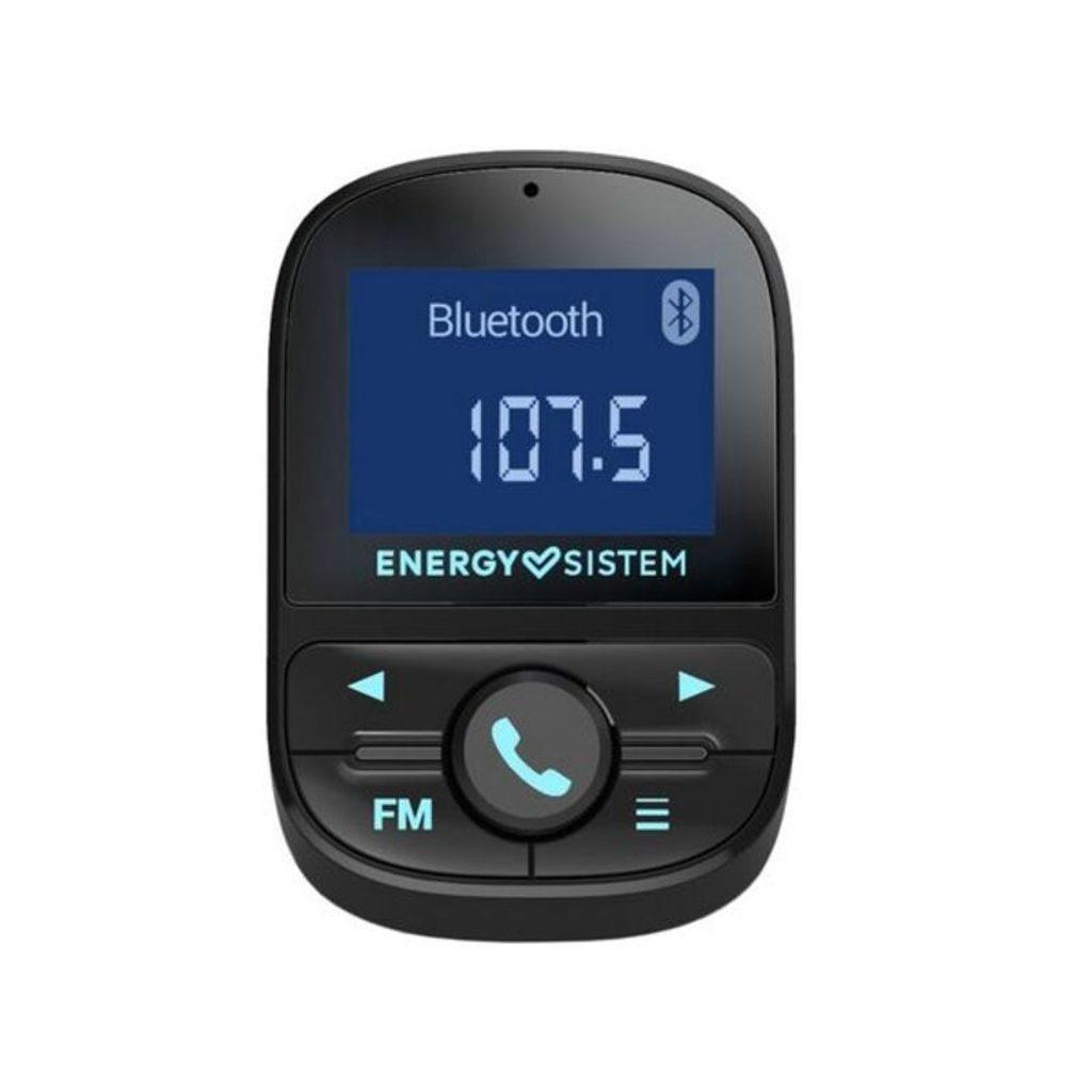 MP3 Přehrávač a FM Bluetooth Vysílač do Auta Energy Sistem 447268 USB Černý