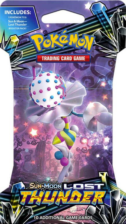 ADC HRA Karty doplňkové Pokémon SM8 Lost Thunder Booster 10 náhodných karet