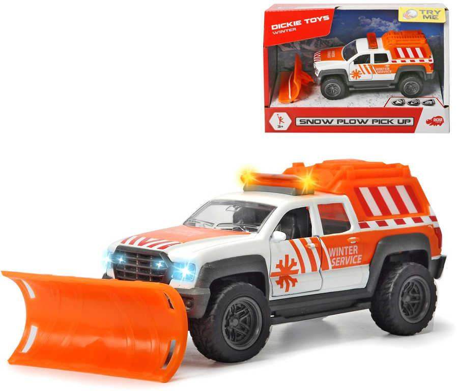 DICKIE Auto Pick Up 17cm sněžný pluh zpětný chod na baterie Světlo Zvuk