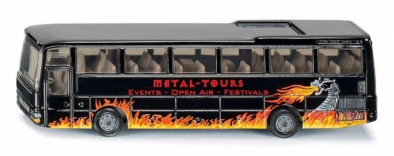 SIKU Blister - Zájezdový autobus MAN, měřítko 1:87
