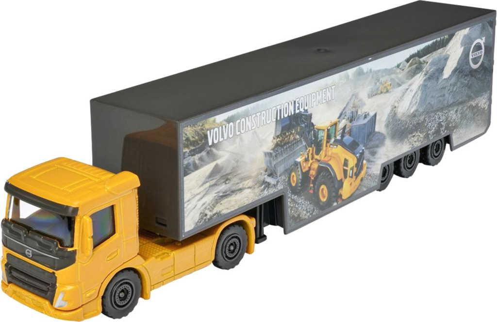 MAJORETTE Auto Volvo transportér tahač kovový 20cm herní set 3 druhy