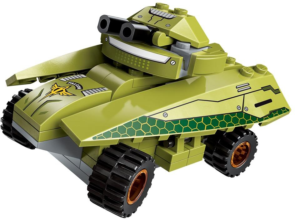 Qman Thunder Expedition Battle Car 1415-6 Obrněný vůz Magnetic Storm