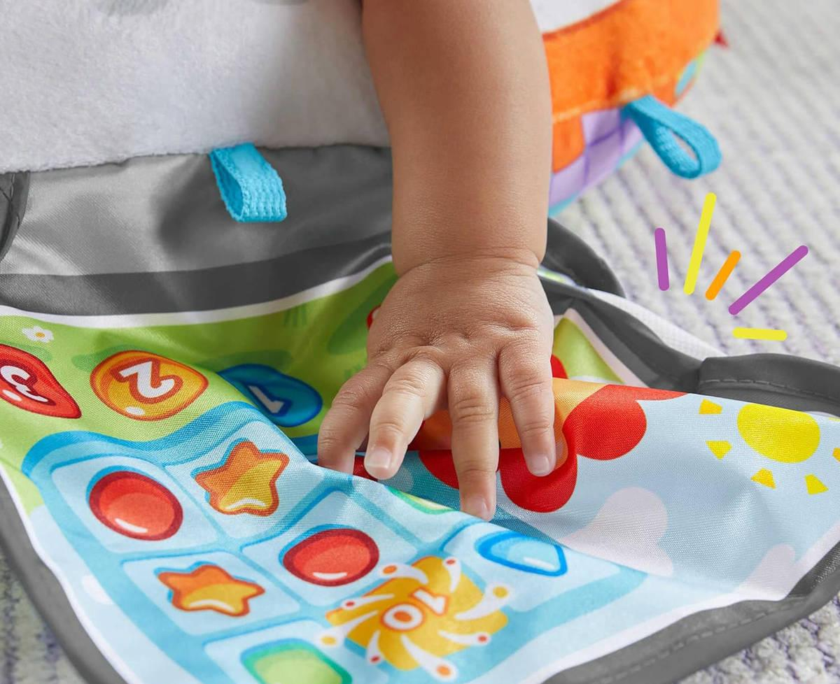 FISHER PRICE Baby herní polštářek pod bříško s aktivitami pro miminko