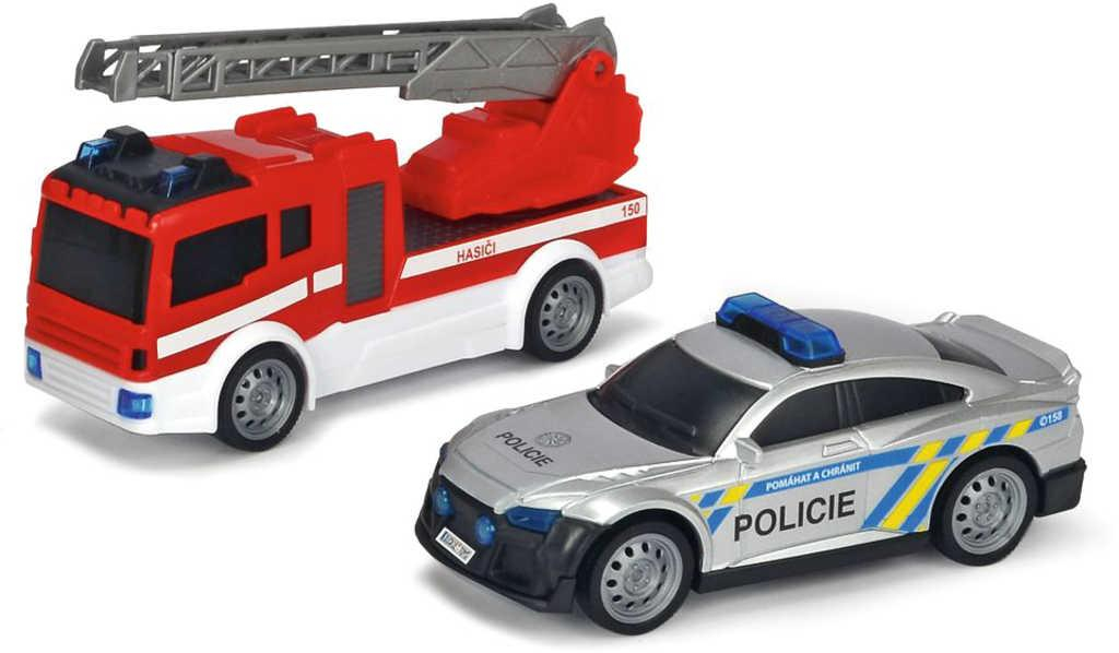 DICKIE Auto zásahové složky SOS team set 3ks funkční stříkačka na vodu