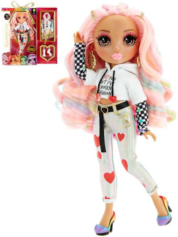 RAINBOW HIGH Fashion Kia Hart módní panenka set s oblečky a doplňky