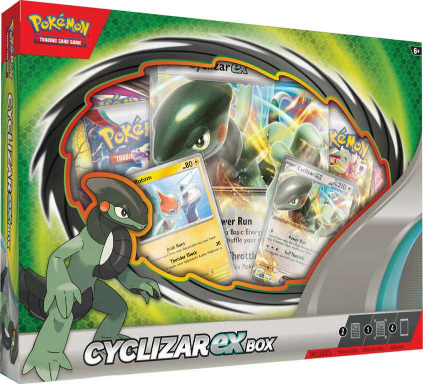 Hra Pokémon TCG: Cyclizar ex Box set 4x booster s doplňky v krabici