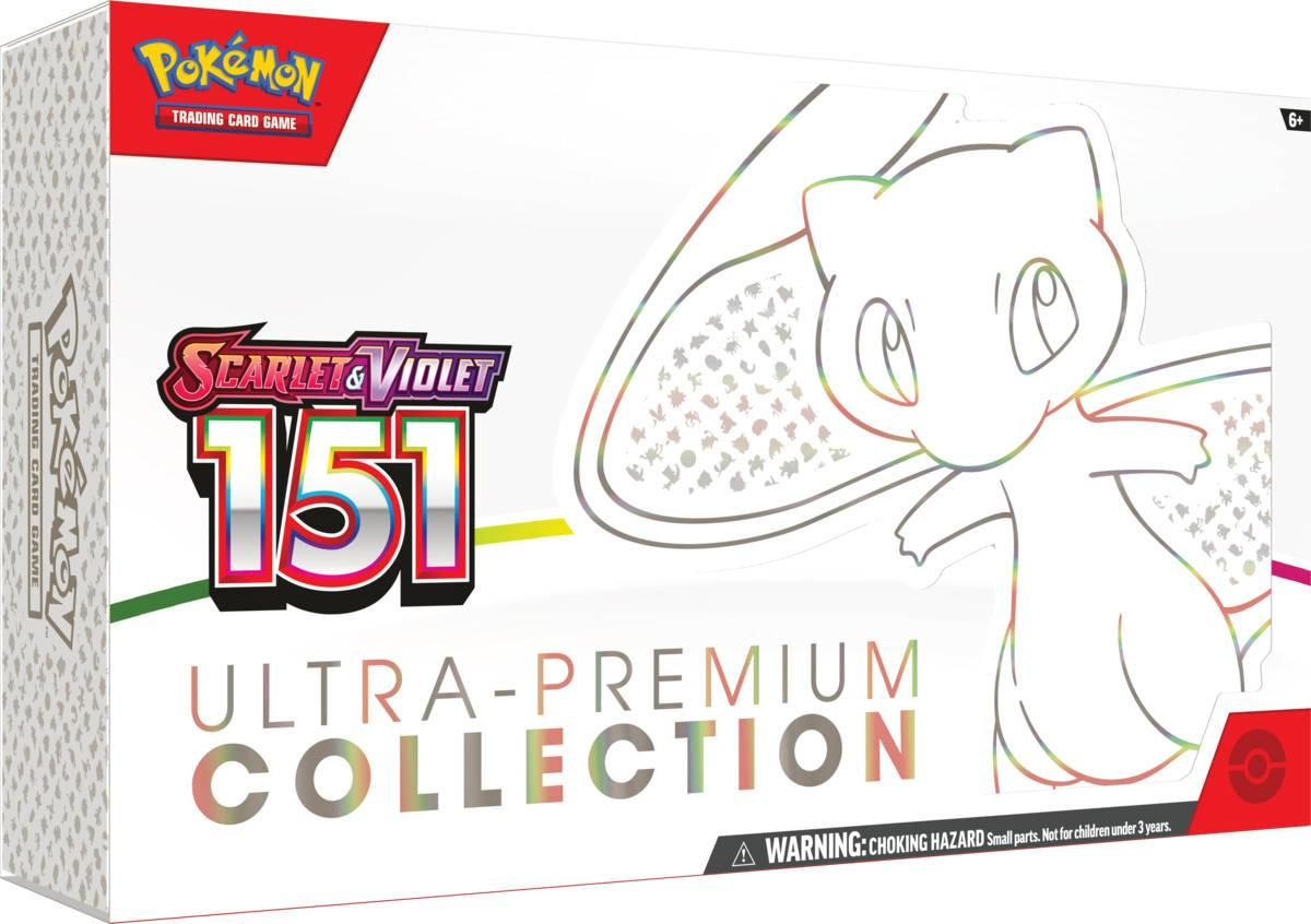 ADC Pokémon TCG: Scarlet & Violet 151 Ultra Premium Collection Mew 16x booster