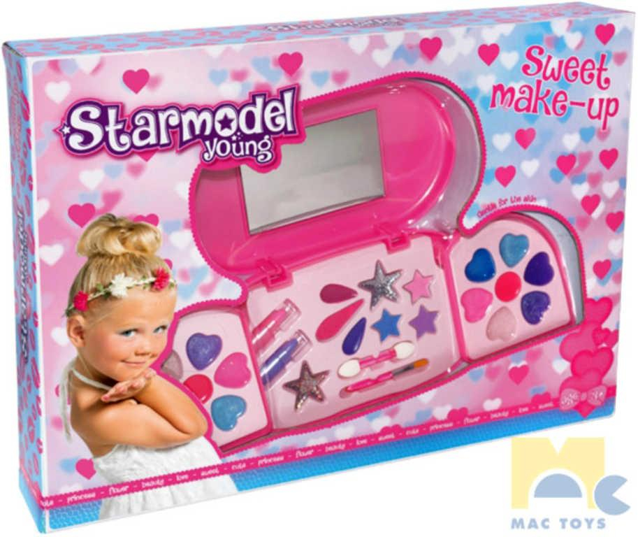 MAC TOYS Starmodel Young velká dětská sada krásy make-up pro děti