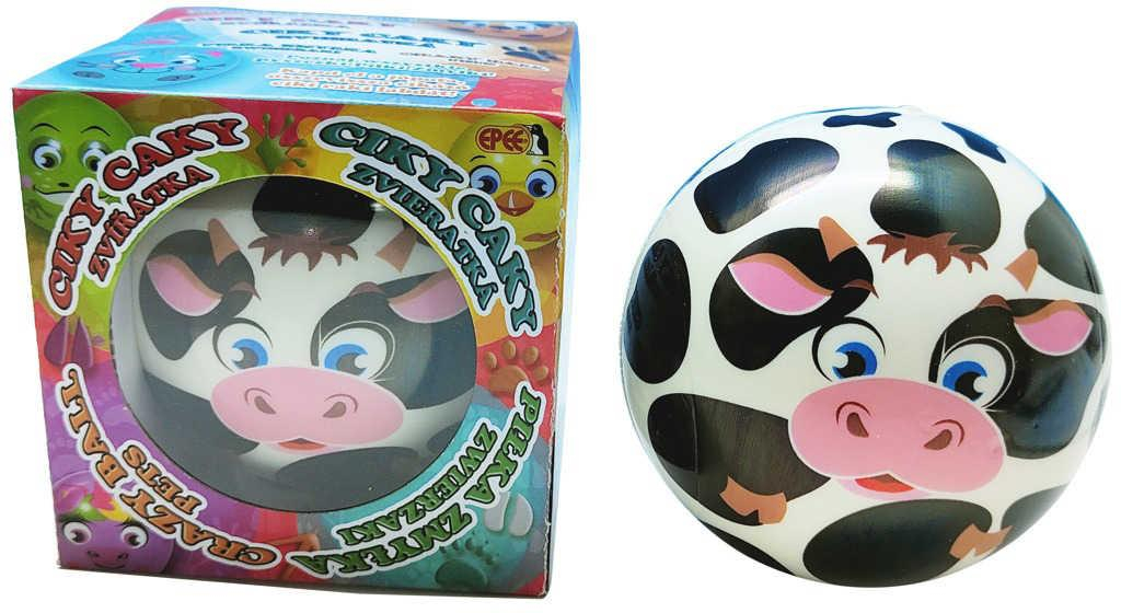 EP Line Bláznivý míč Ciky-Caky 10cm balónek zvířátka 6 druhů