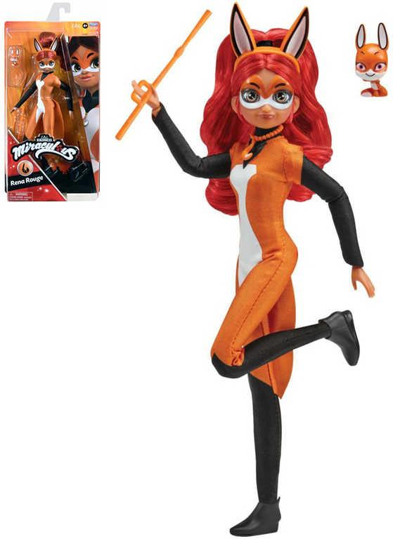 Panenka Rena Rouge set s doplňky (Miraculous: Beruška a černý kocour)
