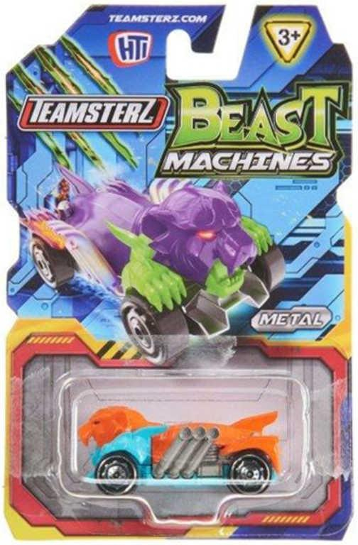 Teamsterz auto kovové příšerka Beast machines 8cm volný chod různé druhy